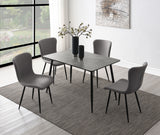 Horizon 63-inch Butterfly Leaf Extension Dining Table Grey