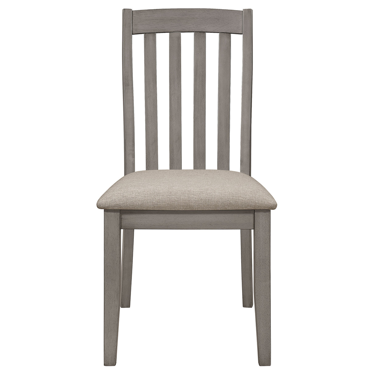 Nogales Coastal Grey 5-Piece Rectangular Dining Table Set