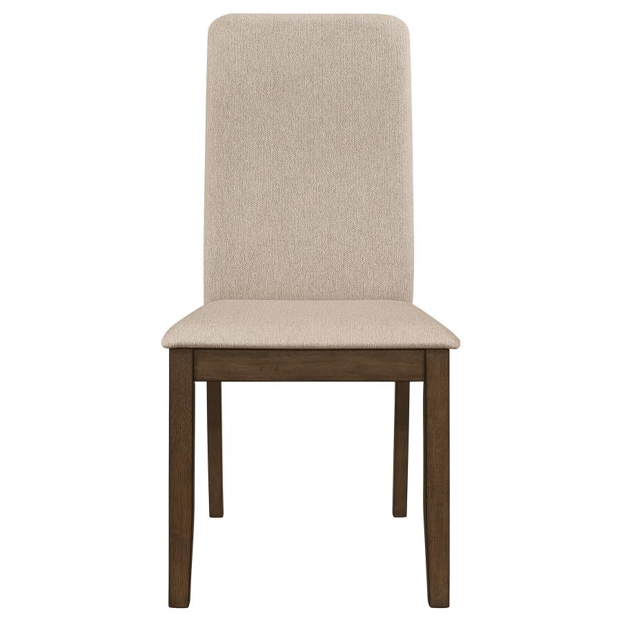 Wethersfield Solid Back Side Chairs Latte (Set Of 2)