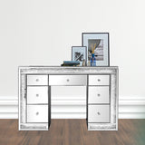 Crushed Diamonds LED Dressing Table