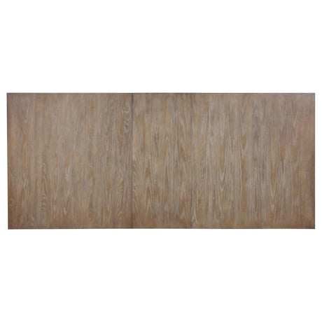 Brockway Barley Brown 104-Inch Extension Leaf Dining Table