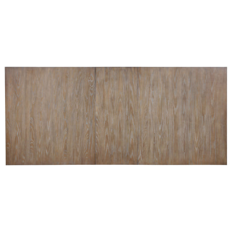 Brockway Barley Brown 104-Inch Extension Leaf Dining Table