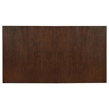 Brockway Antique Java 104-Inch Extension Leaf Dining Table