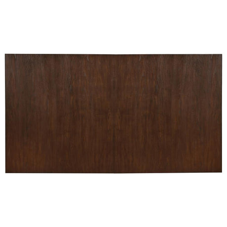 Brockway Antique Java 104-Inch Extension Leaf Dining Table