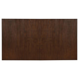 Brockway Antique Java 104-Inch Extension Leaf Dining Table