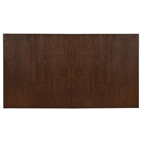 Brockway Antique Java 104-Inch Extension Leaf Dining Table