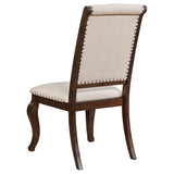 Brockway Cove Tufted Dining Chairs Cream And Antique Java (Set Of 2)