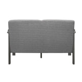 Lewiston Gray Loveseat