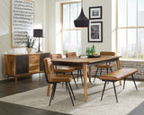 Partridge Natural Sheesham 6-Piece Dining Set And Camel