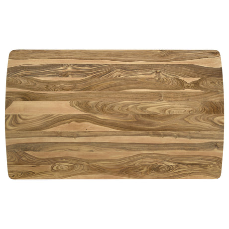 Partridge Antique Espresso 7-Piece Counter Dining Set Sheesham And