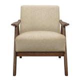 Damala Light Brown Accent Chair