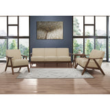 Damala Light Brown Accent Chair