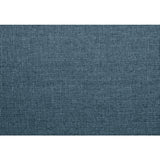 Helena Blue Accent Chair with Storage Arms