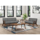 Damala Gray Loveseat