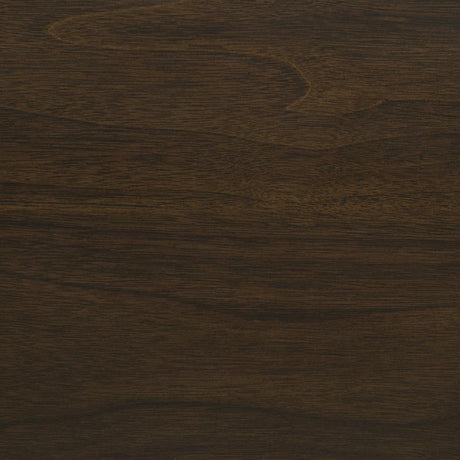 Wes Dark Walnut 7-Piece Rectangular Dining Table Set