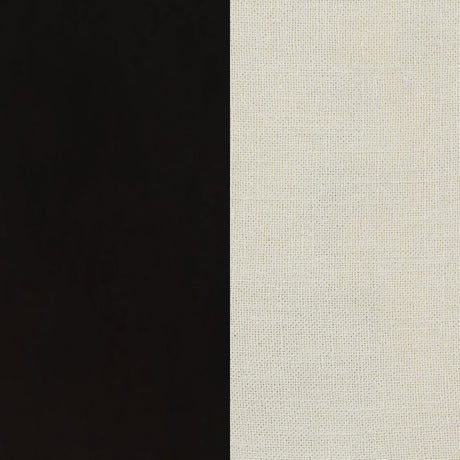 Sherry Rustic Espresso / Beige 5-Piece Round Marble Top Dining Table Set