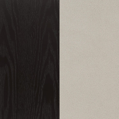 Sherry Rustic Espresso / Sand 5-Piece Rectangular Marble Top Dining Table Set