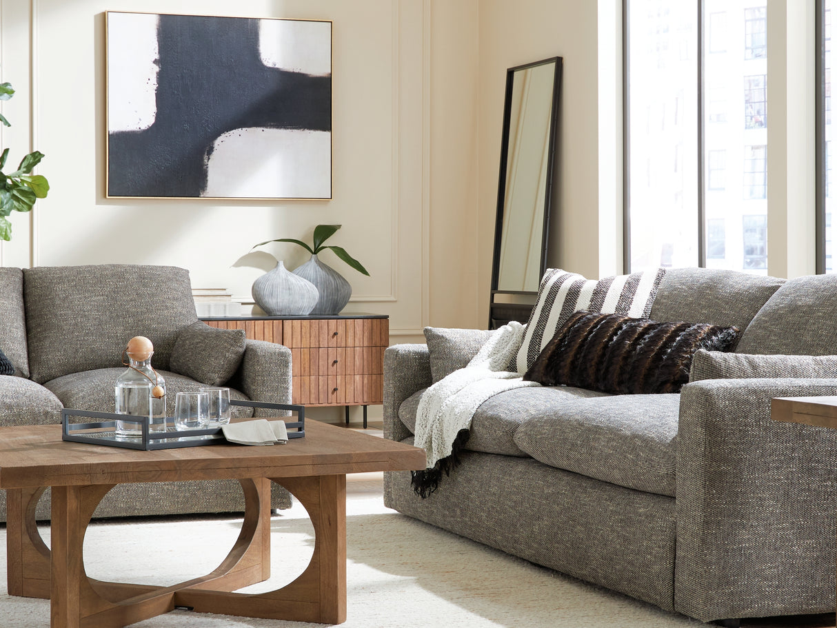 Dramatic Granite Sofa And Loveseat