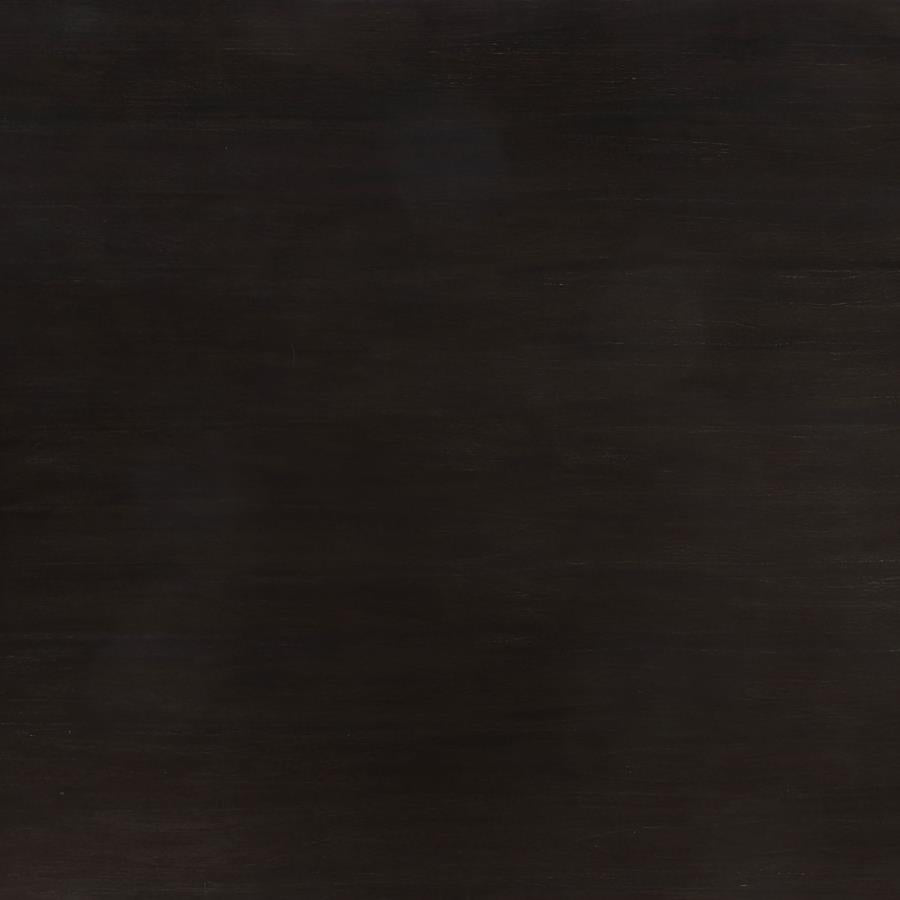 Phelps Distressed Nior 123-Inch Extension Leaf Dining Table Noir