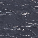 Crestmont 78-inch Extension Dining Table Black Faux Marble