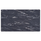 Crestmont 78-inch Extension Dining Table Black Faux Marble