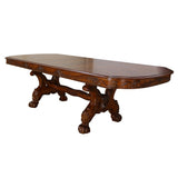 Dresden Cherry Oak Finish Dining Table