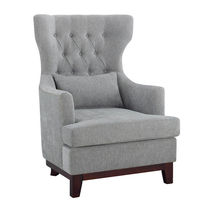 Adriano Light Gray Accent Chair