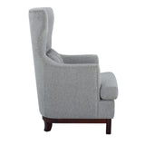 Adriano Gray Accent Chair