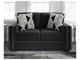 Gleston Onyx Sofa And Loveseat With Ottoman