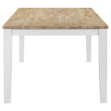 Hollis Rectangular 72-inch Wood Dining Table Brown