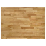 Edgeworth White Kitchen Island Counter Table With Pot Rack