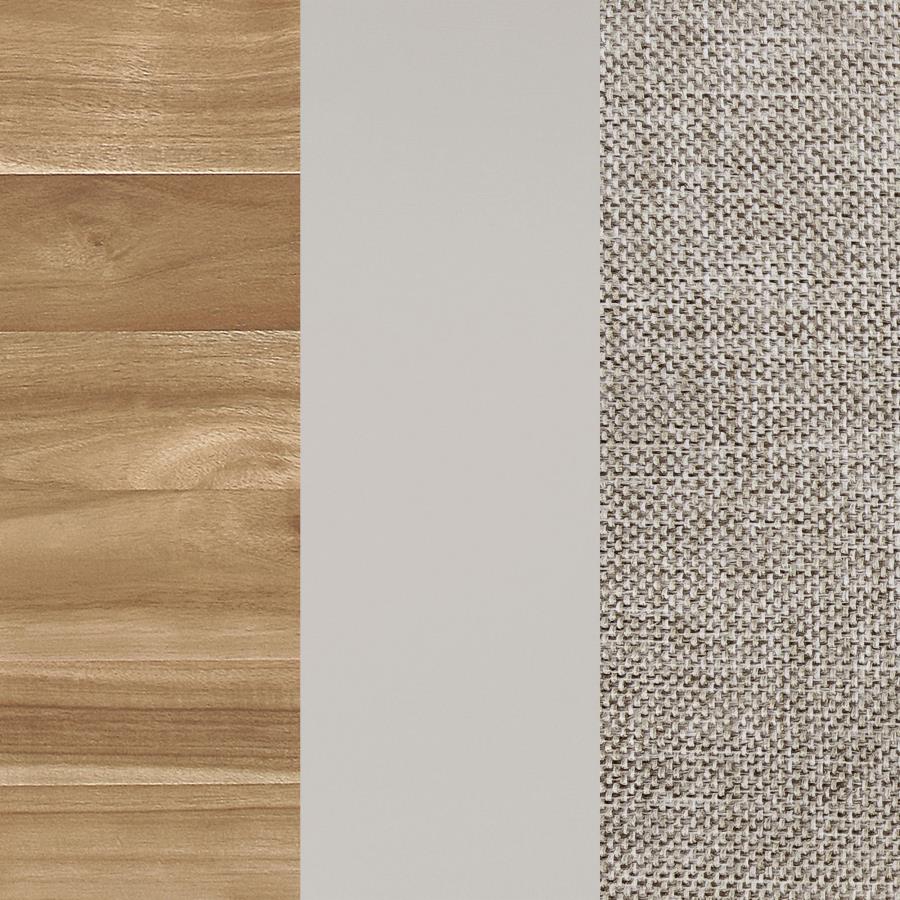 Nogales Off White 7-Piece Rectangular Dining Table Set