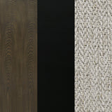 Malia Oak 5-Piece Refractory Extension Leaf Dining Table Set