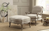 Parlier Gray Ottoman