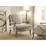Parlier Gray Weathered Accent Chair