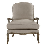 Parlier Gray Weathered Accent Chair