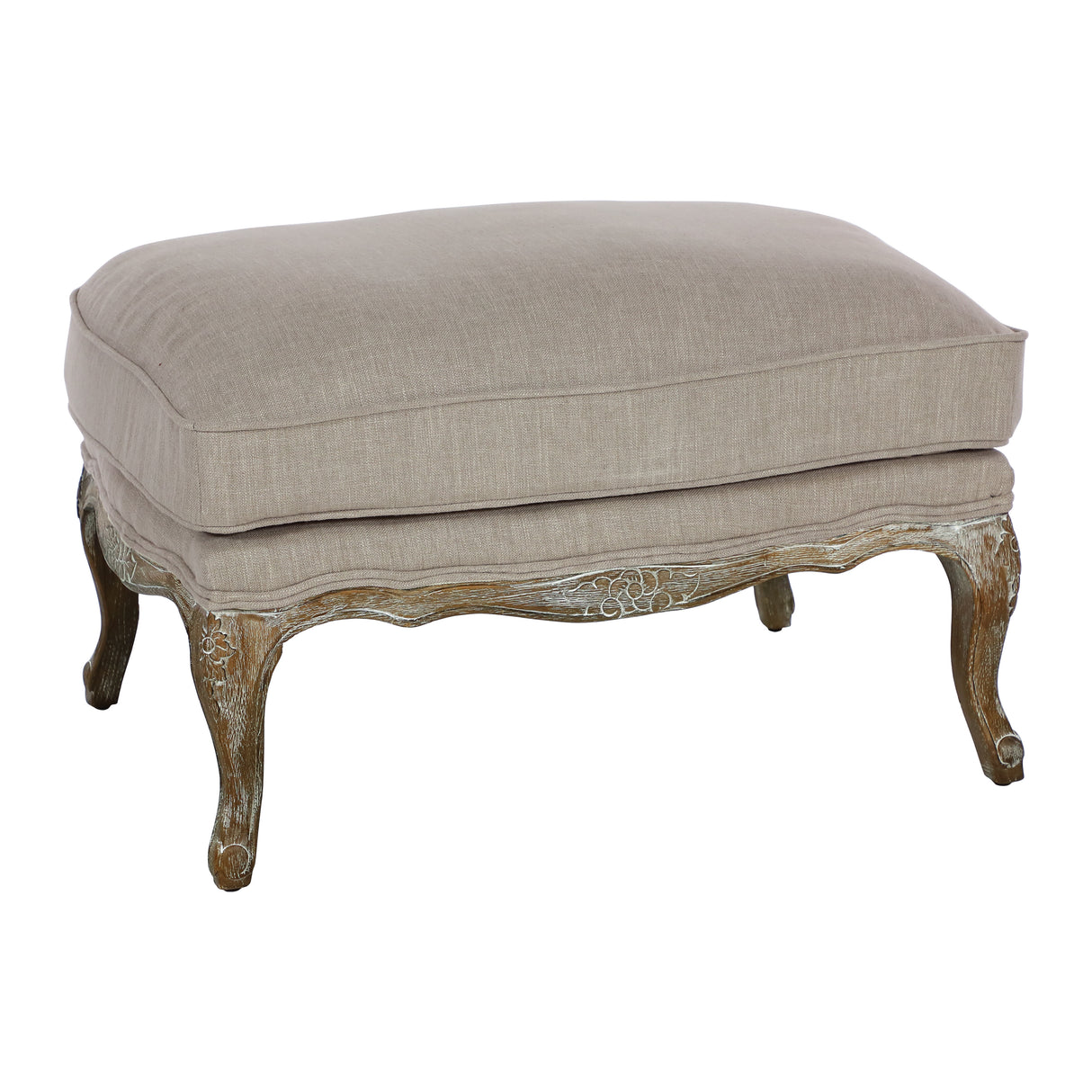 Parlier Gray Ottoman