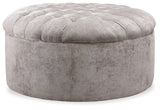 Carnaby Linen Oversized Accent Ottoman
