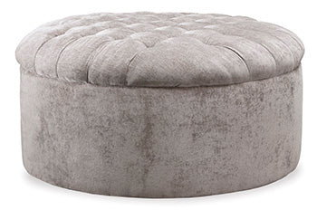 Carnaby Linen Oversized Accent Ottoman