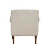 Stella Beige Boucle Accent Chair