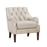 Stella Beige Boucle Accent Chair