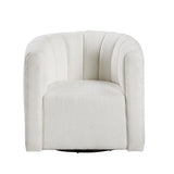 Swivel Chair With Ottoman