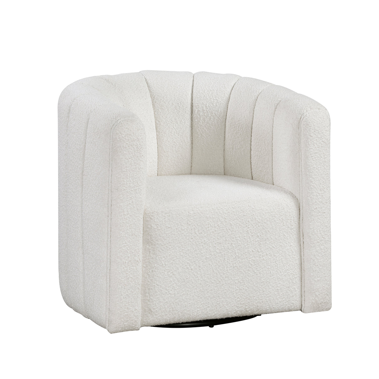 Swivel Chair With Ottoman