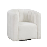 Swivel Chair With Ottoman