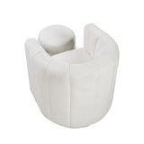 Swivel Chair With Ottoman