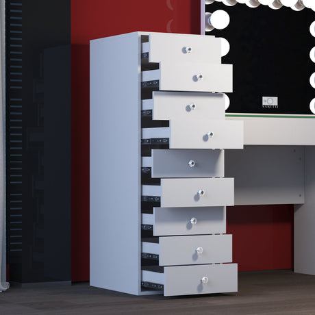 9-Drawer Makeup Vanity Storage Unit