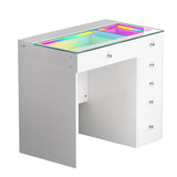 Mini Diana Vanity Desk- 6 Storage Drawers