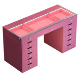 Eva Vanity Desk - 13 Storage Drawers