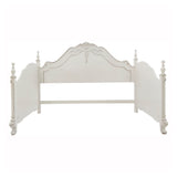 Cinderella Antique White With Gray Rub-Through Daybed