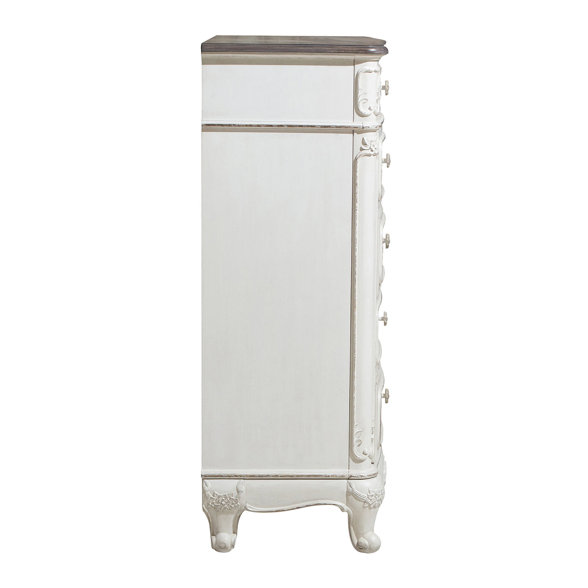 Cinderella Antique White Chest